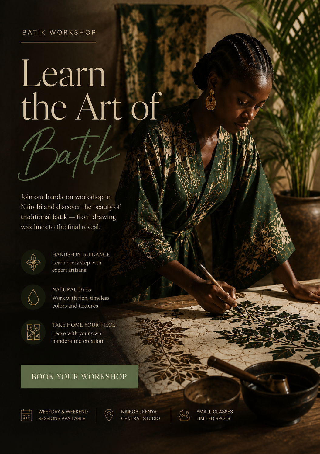 Open studio: fabric selection workshop